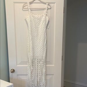 Super cute  Just Me white dress!